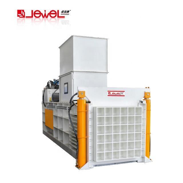 Полуавтоматический горизонтальный пресс-подборщик для гофрированных коробок/ макулатуры