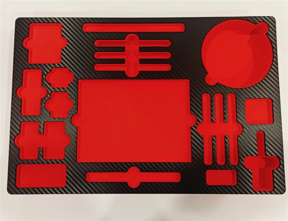 Изготовленная на заказ вставка из пеноматериала EVA высокой плотности для ящика для инструментов