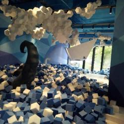 Кубики из пенопласта высокой плотности