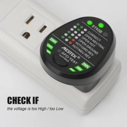 Многофункциональная электрическая вилка Mestek, 250 В, 3 контакта, стандарт США