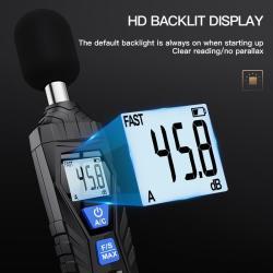 Цифровой измеритель уровня звука для автомобиля