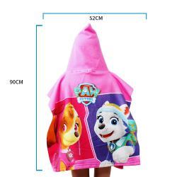 Детский банный халат из микрофибры с капюшоном