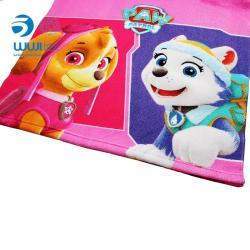 Детский банный халат из микрофибры с капюшоном