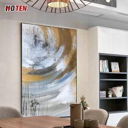 Абстрактная картина маслом, ручная роспись