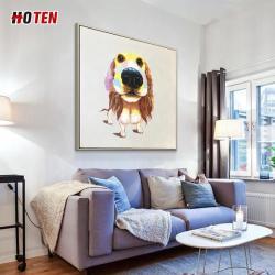 Картина на холсте с изображением собаки