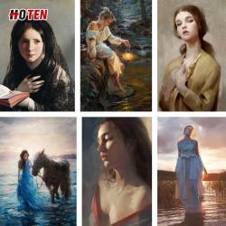 Девушка молится