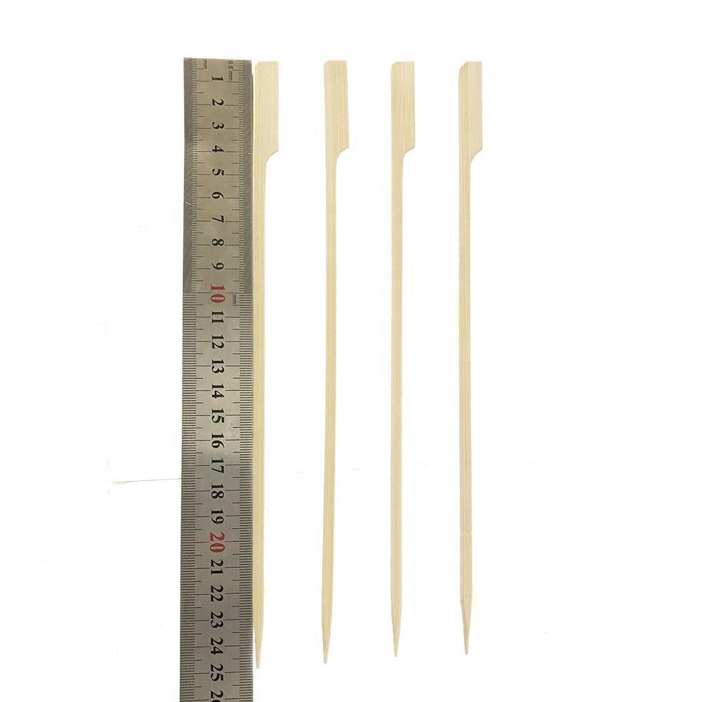 Биоразлагаемые шпажки для вечеринок изготовлены из 100% натурального бамбука.