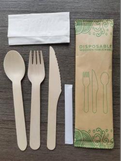 Деревянные столовые приборы