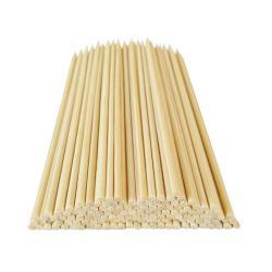 12 шампуров из натурального бамбука для барбекю