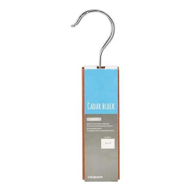 Кедровый блок из натурального дерева с защитой от моли 