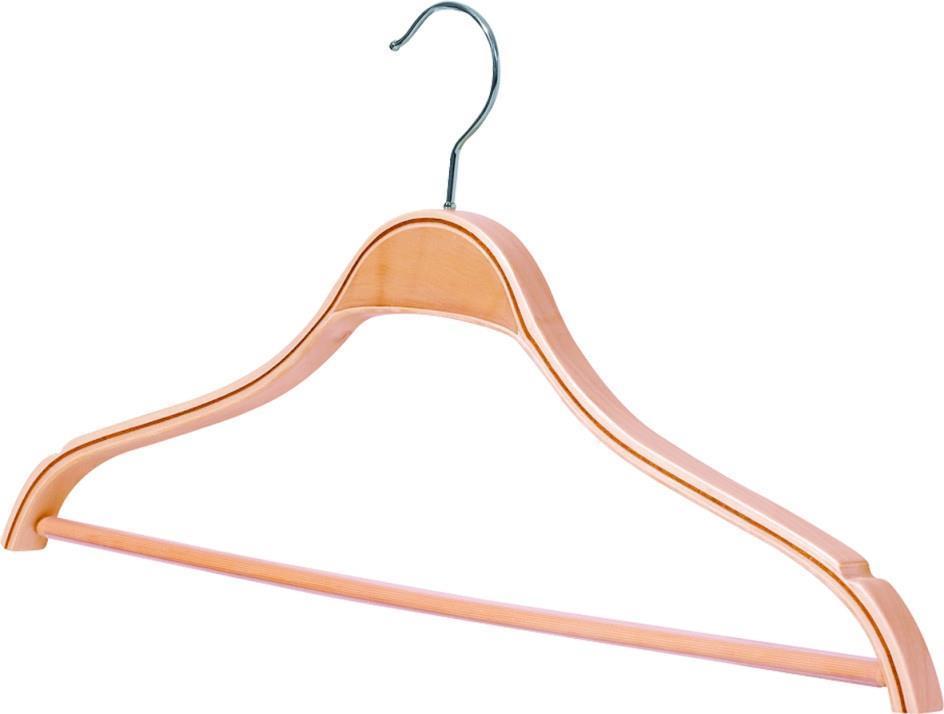 Модные нескользящие деревянные вешалки для одежды