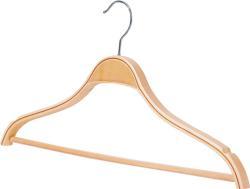 Модные нескользящие деревянные вешалки для одежды