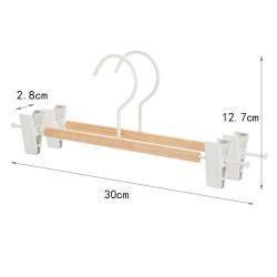 Удобная высококачественная вешалка для брюк из матовой проволоки