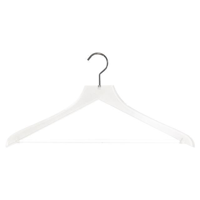 Прозрачная акриловая вешалка для одежды