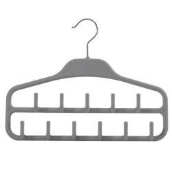 Дешевая пластиковая вешалка для шарфа с резиновым покрытием