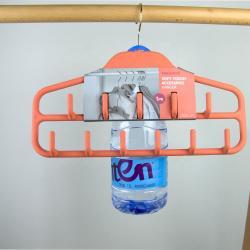 Дешевая пластиковая вешалка для шарфа с резиновым покрытием