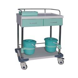 Больничная медицинская тележка с ящиками для лечения или кормления