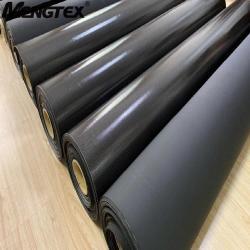 Ткань из углеродного волокна с кожаным покрытием черного цвета 