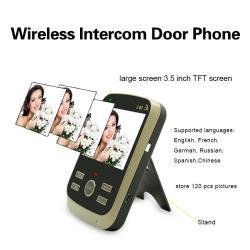 Антивандальный беспроводной видеодомофон с батарейным питанием
