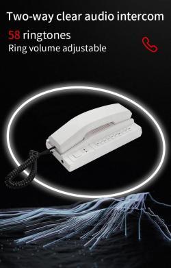 Беспроводной аудиодомофон со встроенным аккумулятором