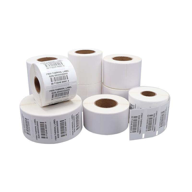 Водонепроницаемая клейкая рулонная бумага со штрих-кодом