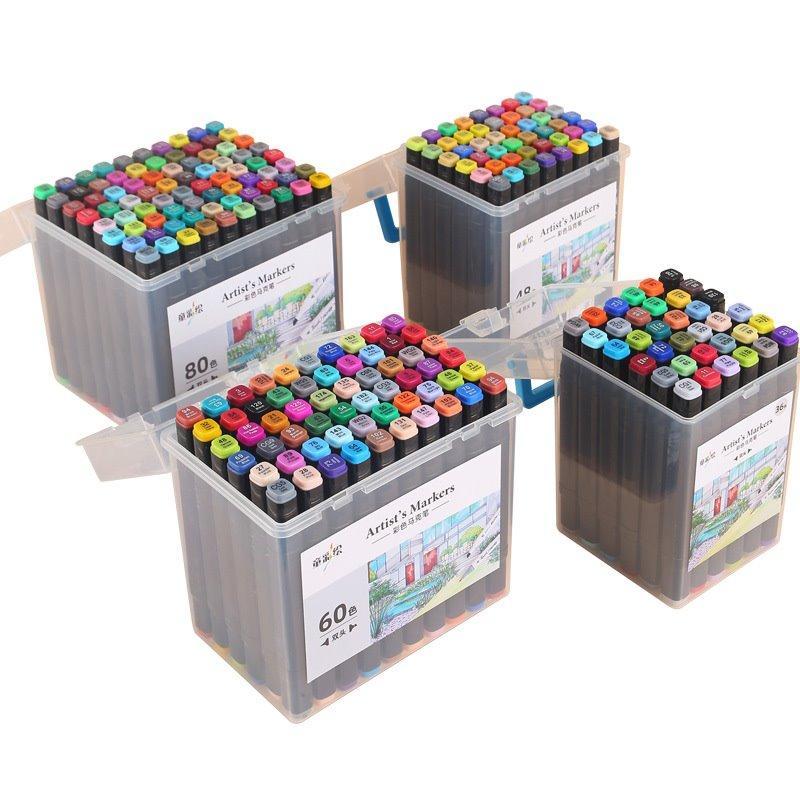 Набор маркеров с двойными наконечниками, 48 цветов, для DIY (арт. 21101959)