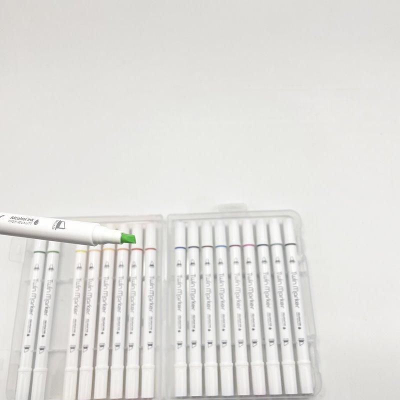 Профессиональные маркеры с круглыми и двойными наконечниками для манги (арт. 21101964)