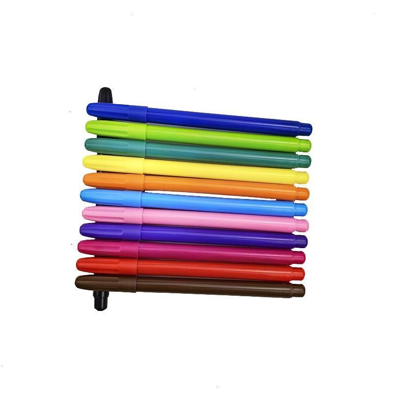 Моющиеся акварельные маркеры для школьных проектов, многоцветные (арт. 21101994)