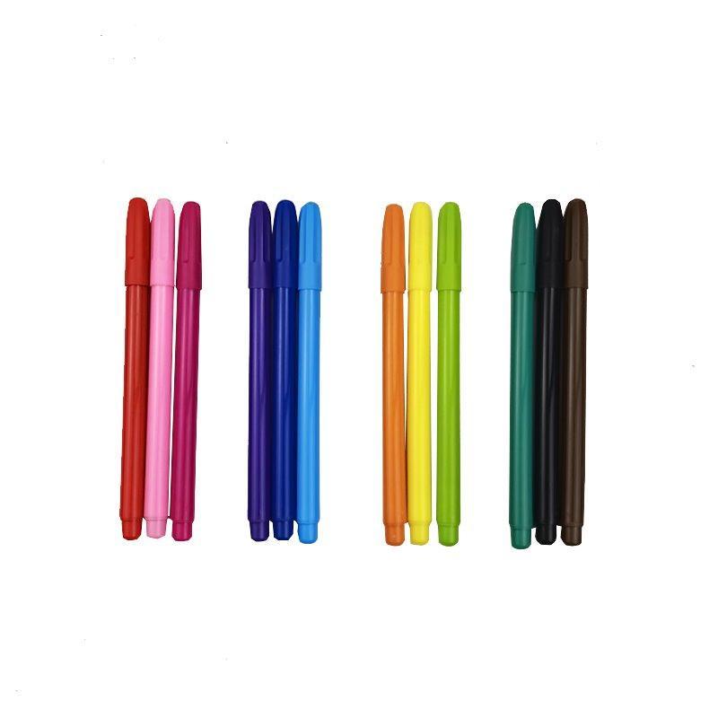 Популярные акварельные маркеры для детей, моющиеся, с тонкими наконечниками (арт. 21101998)