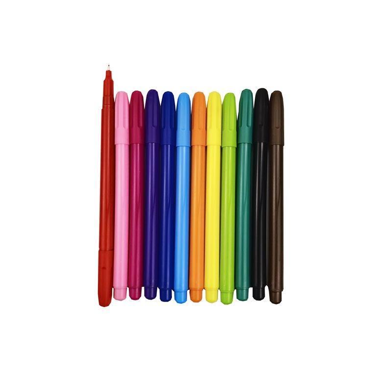 Красочные мини-акварельные маркеры с тонким наконечником для детей (арт. 21102001)