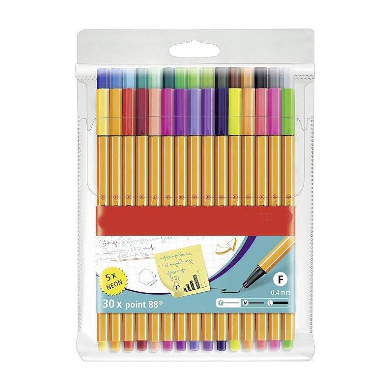 Набор цветных ручек Fineliner с тонкими наконечниками для дневников и планеров (арт. 21102034)