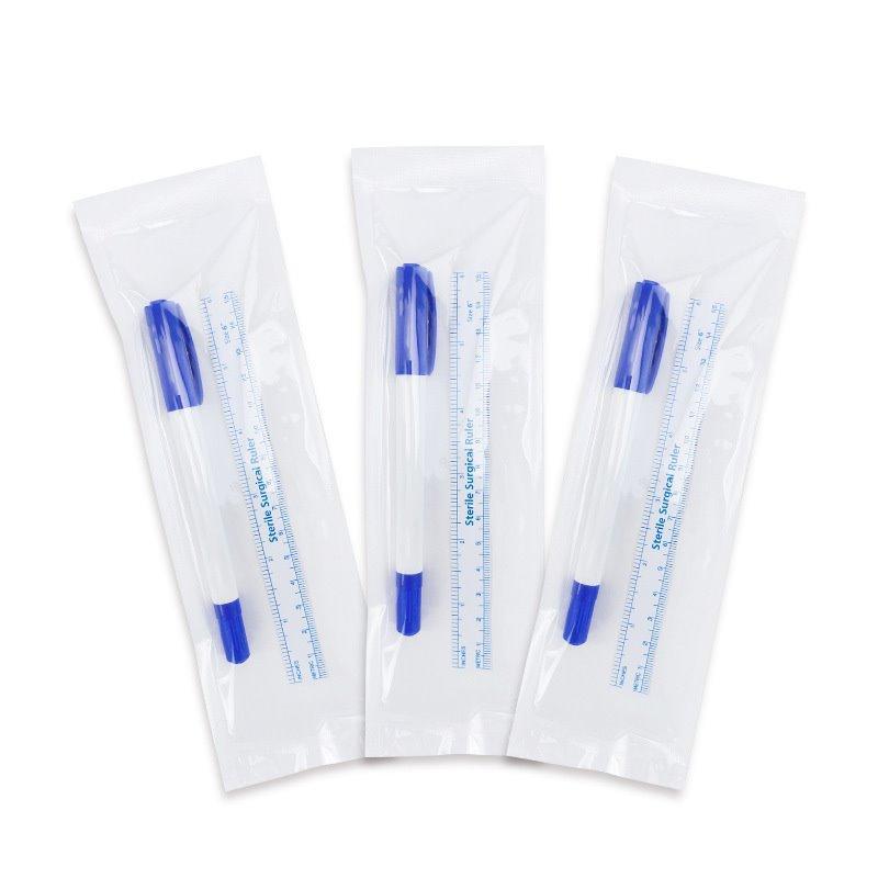 Недорогой стерильный хирургический маркер для кожи с двойным наконечником (арт. 21102090)