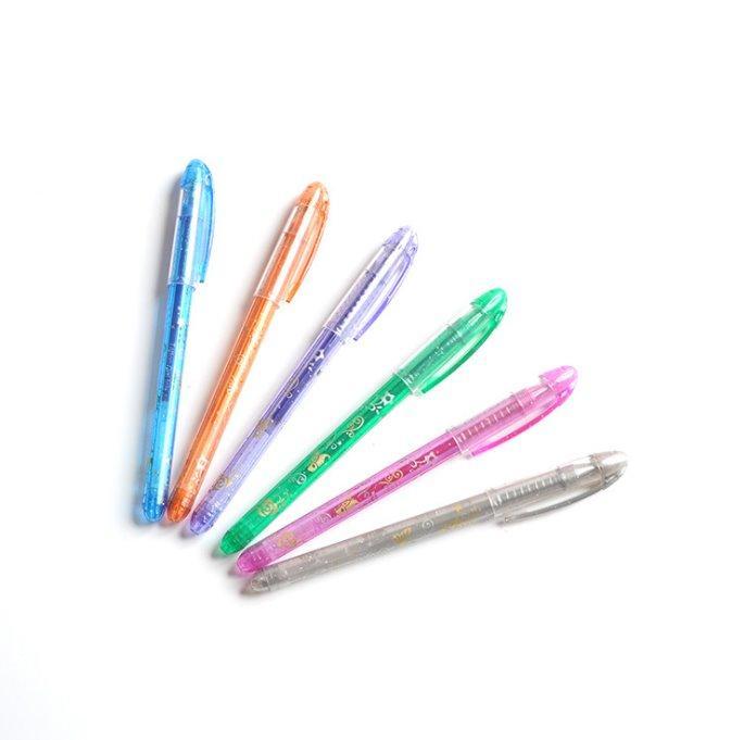 Нетоксичная гелевая ручка с блестками для нанесения татуировок (арт. 21082043)