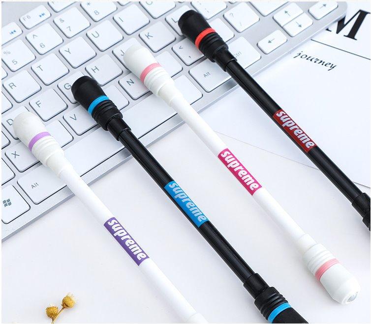 Пластиковая стираемая гелевая ручка 0,5 мм, вращающаяся игрушка Fidget Spinner для детей (арт. 21082052)