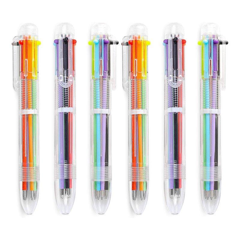 Многофункциональная ручка 6 в 1 с настраиваемым логотипом для детского рисования (арт. 21082062)