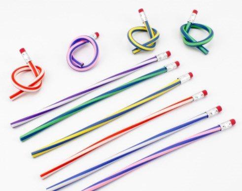 Гибкие карандаши 30 см, рекламные карандаши для студентов на заказ (арт. 21082081)