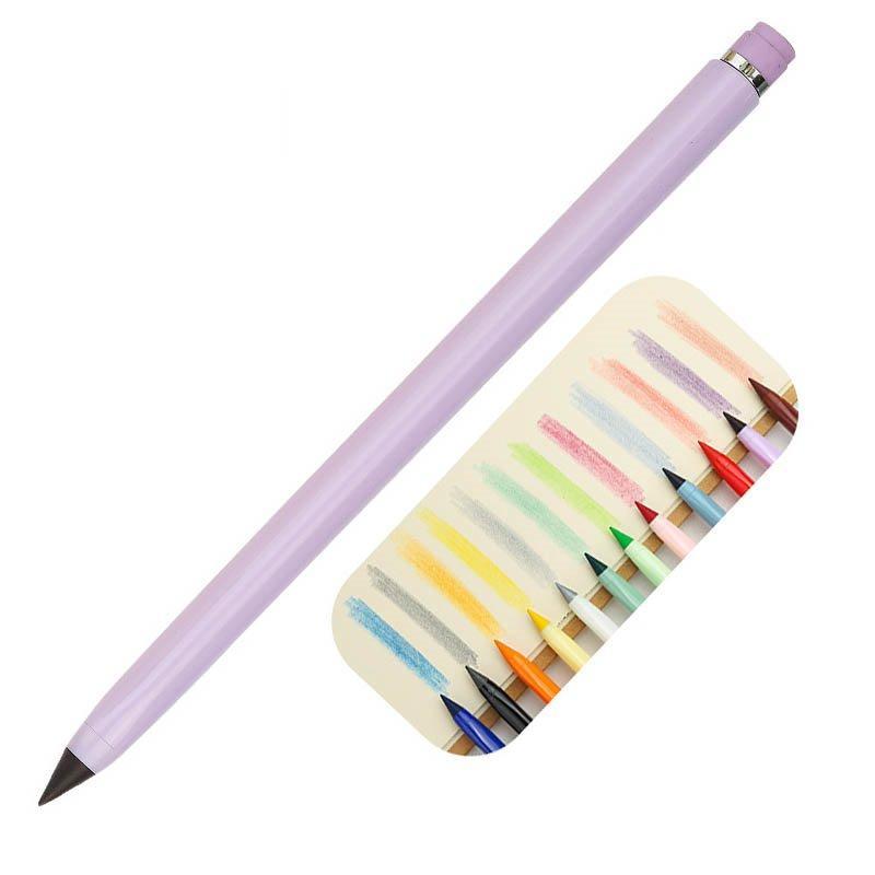 Вечный карандаш для письма на заказ, сменные головки, цветной карандаш (арт. 21082088)