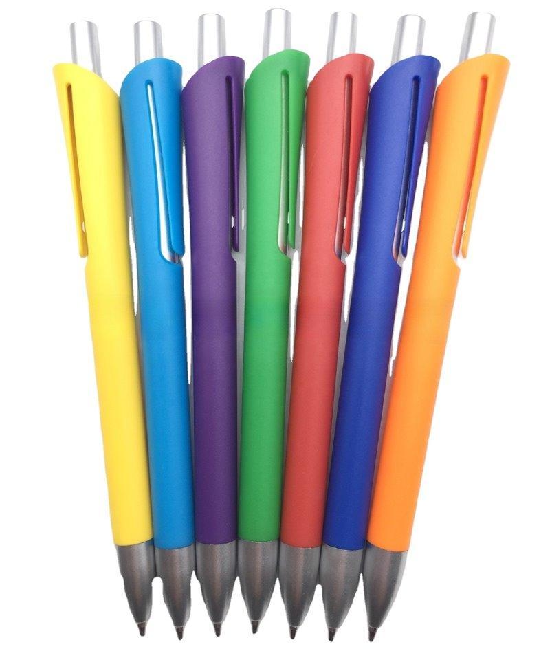 Шариковая ручка с большим зажимом, прыгающая ручка с рекламным логотипом на заказ (арт. 21082105)