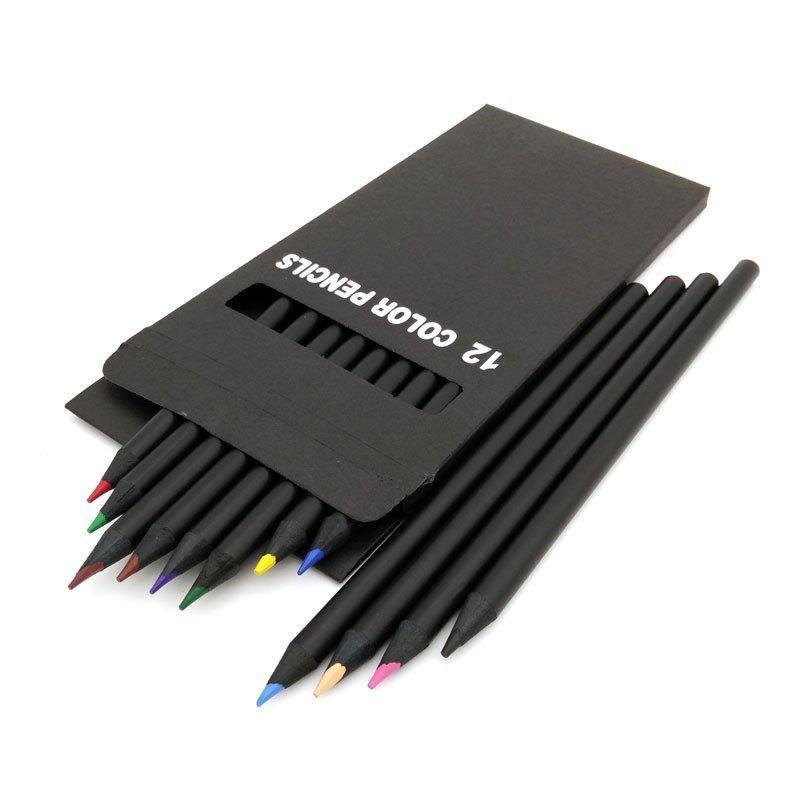 Подарочный набор цветных карандашей с логотипом, оптовая продажа с фабрики (арт. 21082123)