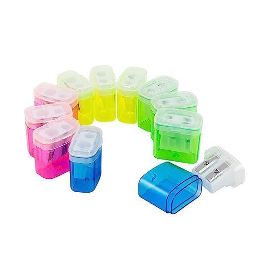 Пластиковая точилка для карандашей с двумя отверстиями, портативная, на заказ (арт. 21082146)