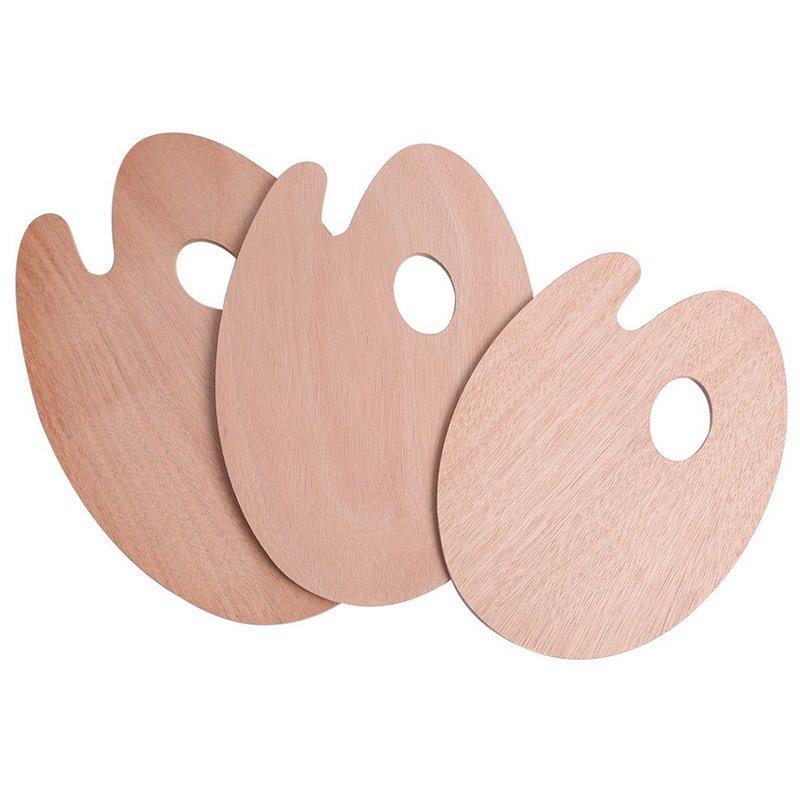 Деревянная палитра для акварели, классическая форма, на заказ (арт. 21082365)