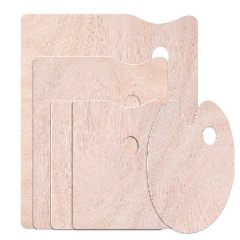 Винтажная деревянная палитра для акриловых и масляных красок, на заказ (арт. 21082371)