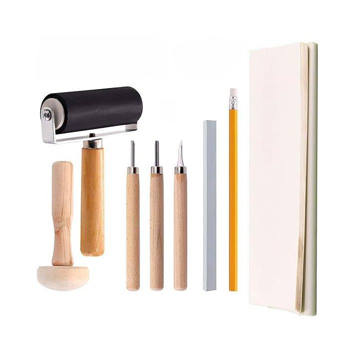 Набор для линогравюры по дереву, инструменты для резьбы высокого качества (арт. 21082430)