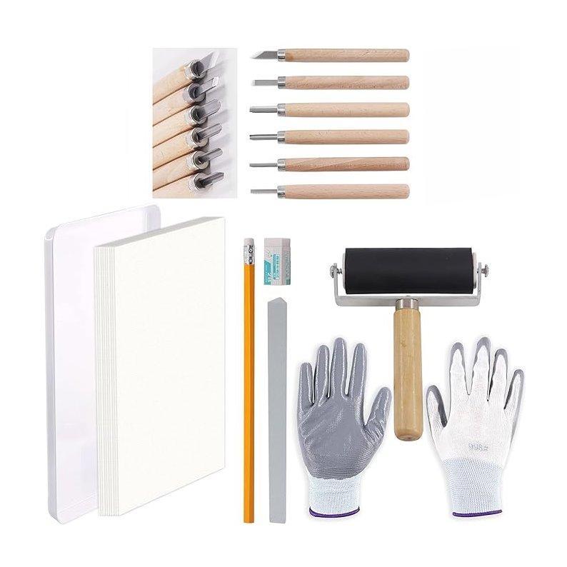 Набор инструментов для резьбы по дереву и работы по дереву для скульпторов и плотников (арт. 21082432)