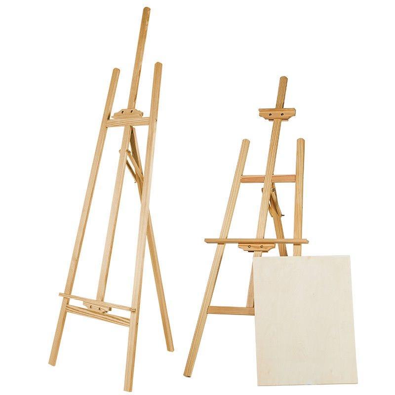 Детский стационарный мольберт из сосны, доска для рисования для обучения (арт. 21082461)