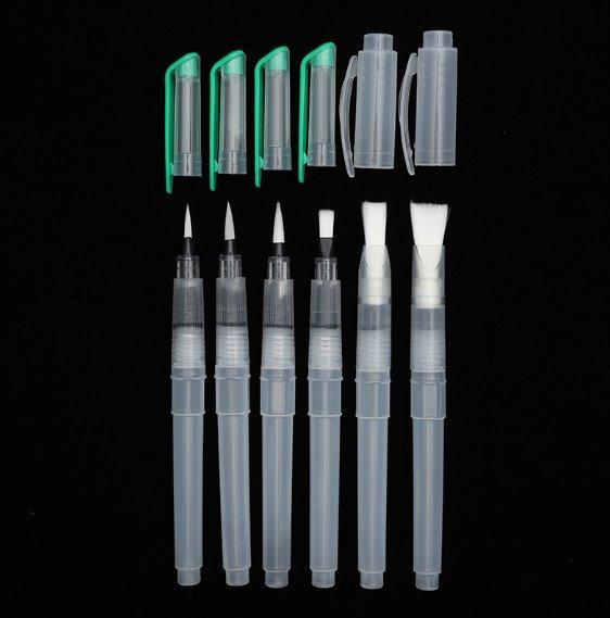 Пустая кисть для хранения воды, ручка для твердой акварели, растворимая в воде (арт. 21082473)