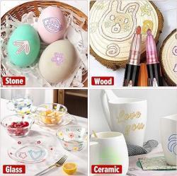 Набор металлических маркеров, 12/24 цвета, для творчества и DIY (арт. 21101954)