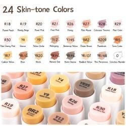 Маркеры BonVan для рисования с цветными кончиками для манги (арт. 21101958)