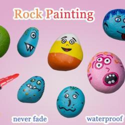 Маркеры с мягкой кистью и точками, яркие цвета для гладкого письма (арт. 21101982)