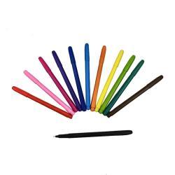 Акварельные маркеры с логотипом на заказ, 12 цветов, тонкие наконечники (арт. 21101997)